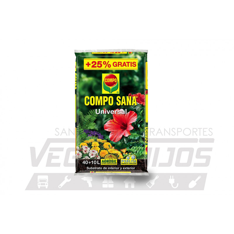 SUSTRATO COMPO SANA UNIVERSAL 40+10 LITROS