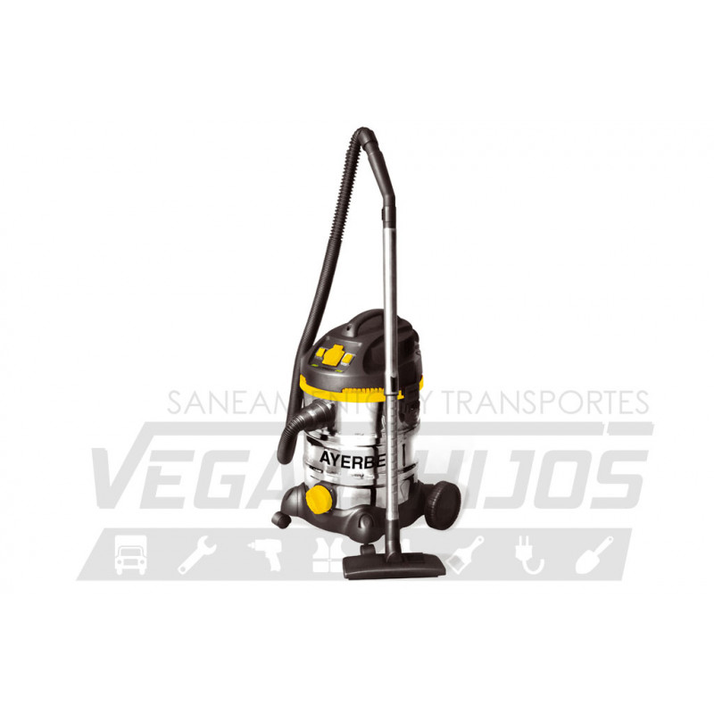 ASPIRADOR INOXIDABLE 30 L 1500