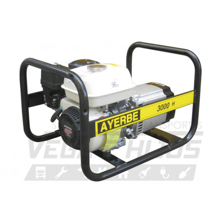 GENERADOR 3000 R.P.M. GASOLINA - AYERBE 3000 – H – MN