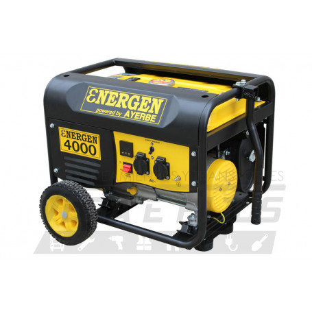 GENERADOR 3000 R.P.M. GASOLINA - ENERGEN 4000