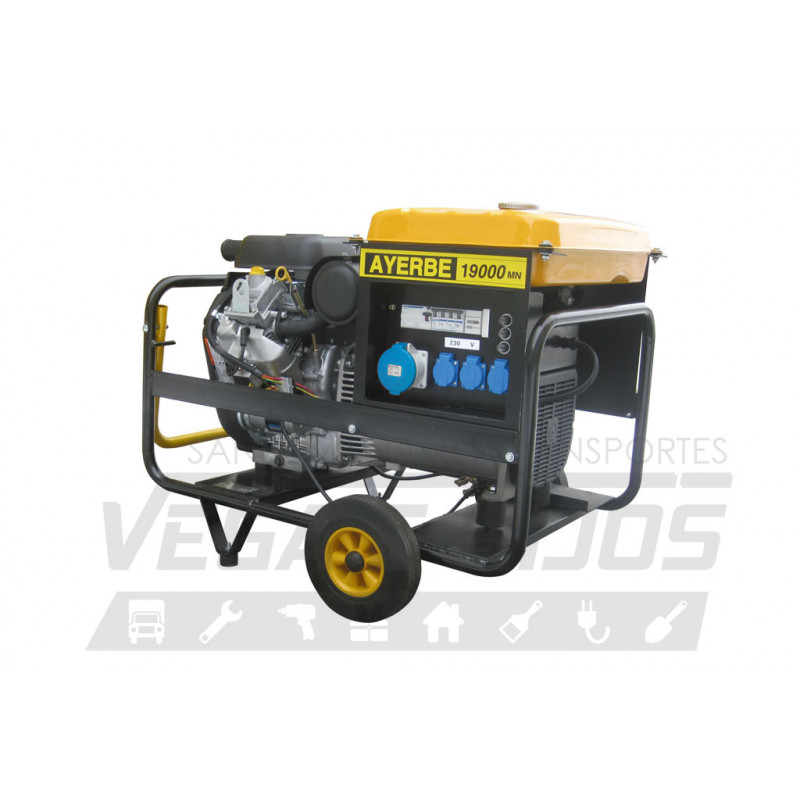 GENERADOR 3000 R.P.M. GASOLINA - AYERBE 19000 V MN GENERADOR 3000 R.P.M. GASOLINA - AYERBE 19000 V MN