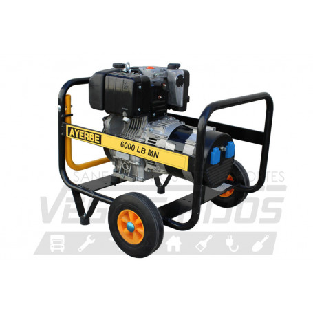 GENERADOR 3000 R.P.M. DIESEL - AYERBE 6000 D LB MN