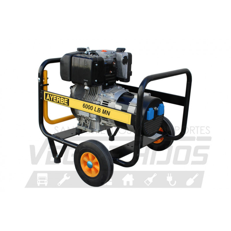 GENERADOR 3000 R.P.M. DIESEL - AYERBE 6000 D LB E MN