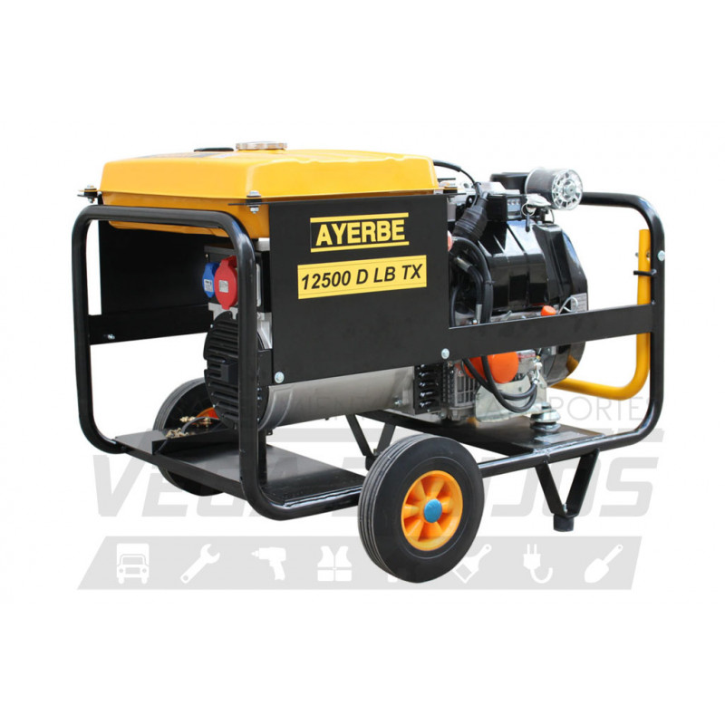 GENERADOR 3000 R.P.M. DIESEL - AYERBE 12500 D LB TX E