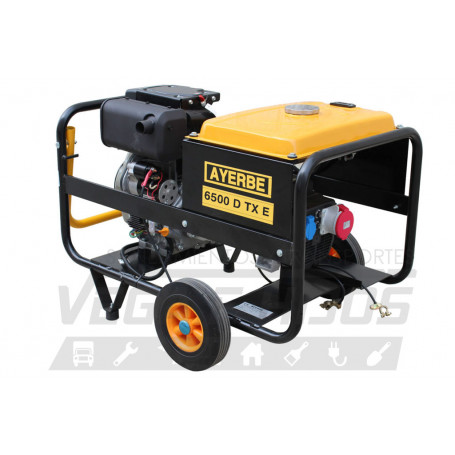 GENERADOR 3000 R.P.M. DIESEL - AYERBE 6500 TX E