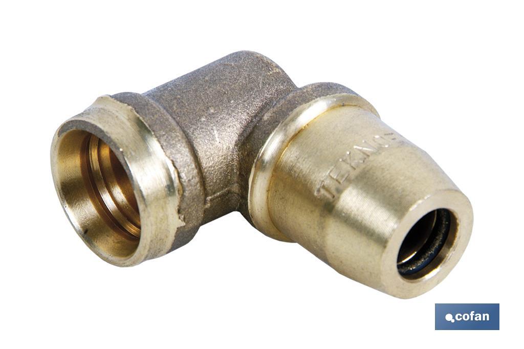 CODO CONECTOR 90º  R A5 TUBO 10X1