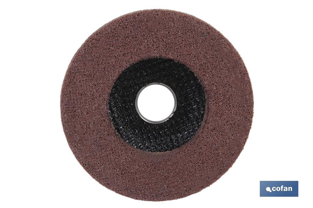 DISCO COMPACTO VELLON P/AMOLADORA ø115 4A DESBASTE