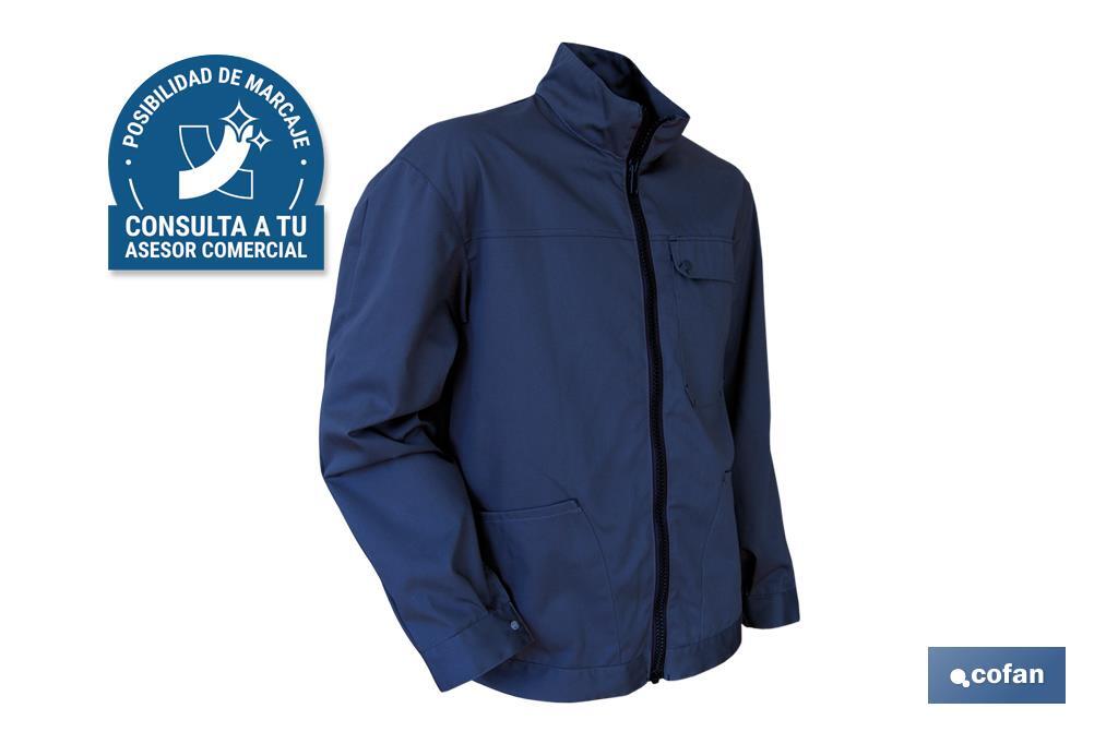 CHAQUETA TRABAJO WANKEE 245gms/m AZUL MARINO T-XXXL