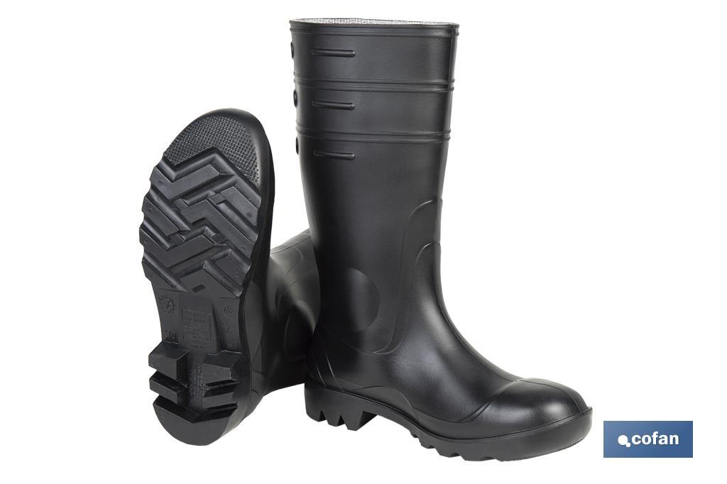 BOTA AGUA ALTA SEGUR. S-5 NEGRA T-46