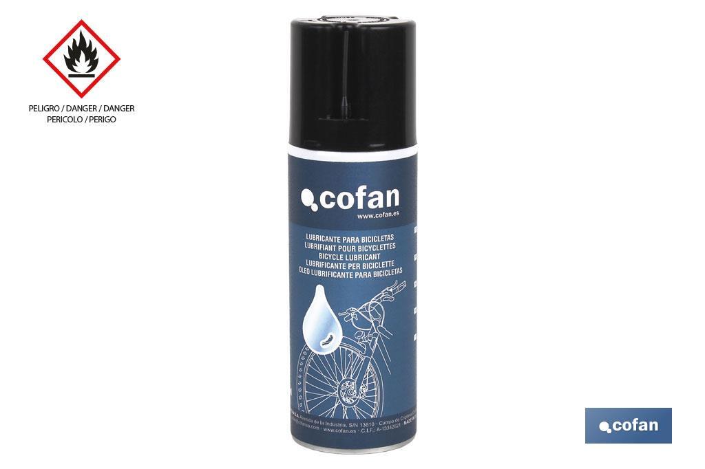 LUBRICANTE PARA BICICLETAS 200 ML