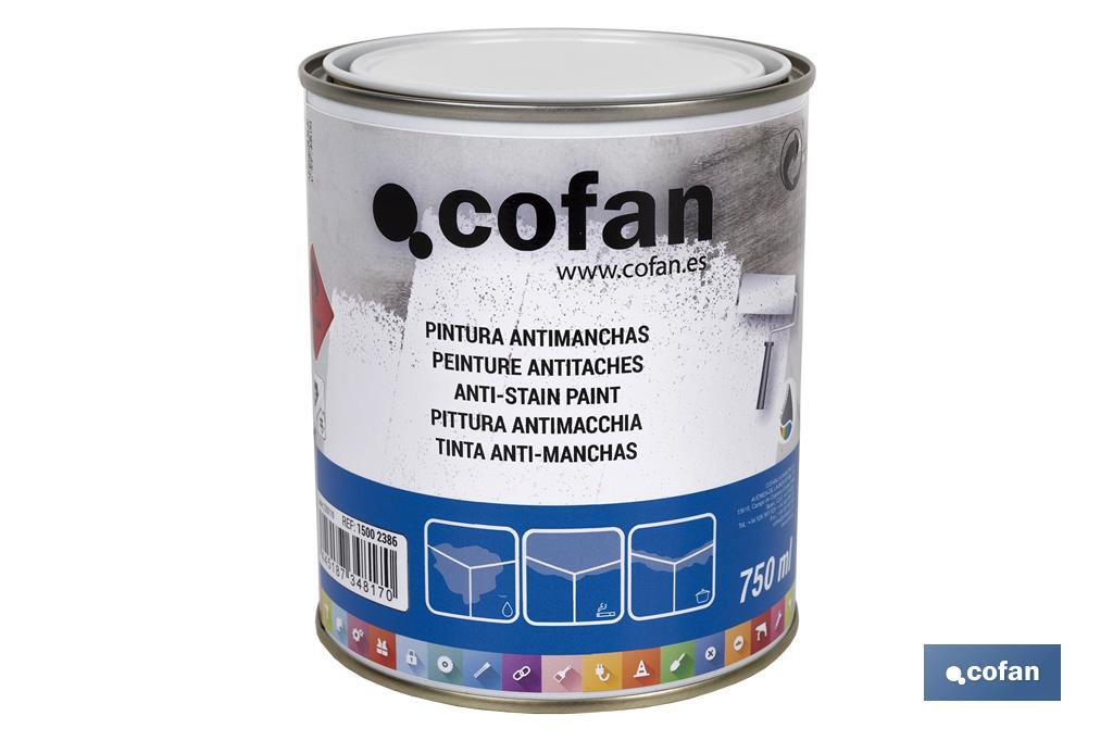 PINTURA ANTIMANCHAS AL DISOLVENTE 750 ML