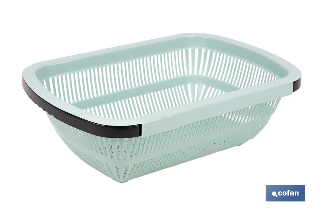 ESCURRIDOR RECTANGULAR EXTENSIBLE VERDE 50,5 X 24,5 X 11,5 CM