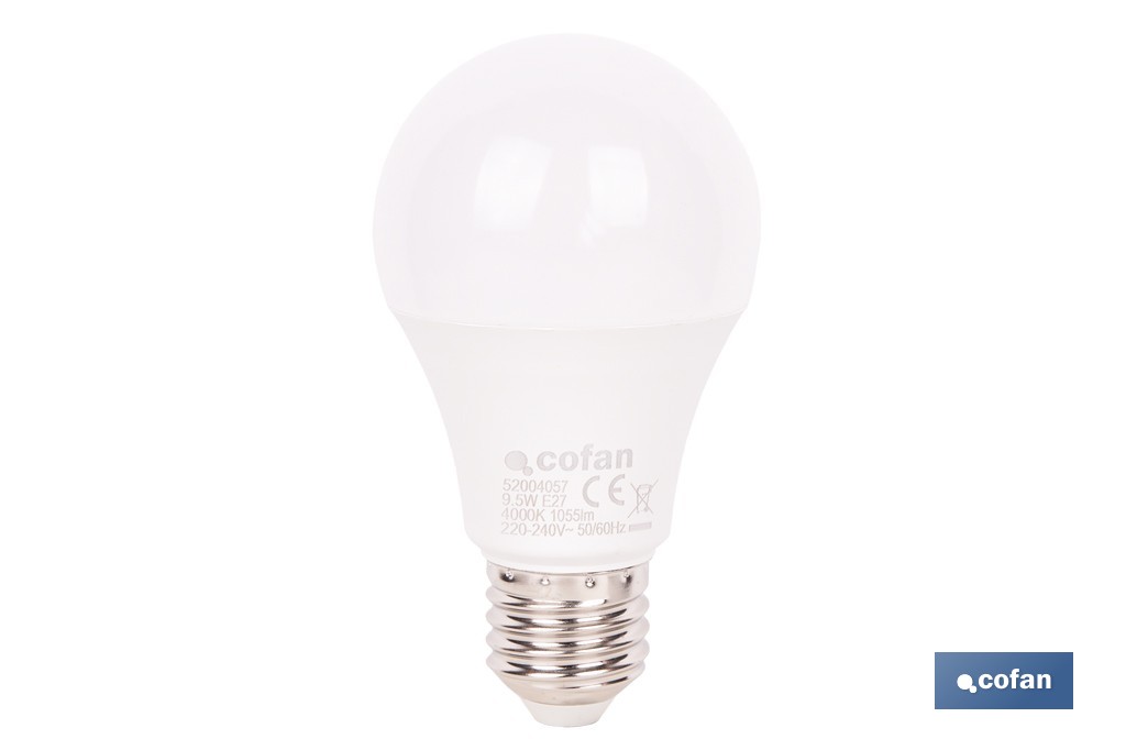 BOMBILLA LED CLASSIC E27 9.5 W 1055 LM 4000 K
