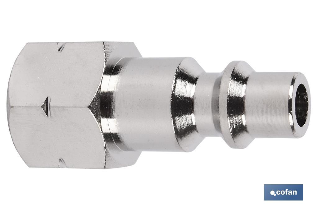 CONECTOR AIRE ROSCA HEMBRA 3/8 (PACK: 1 UDS)