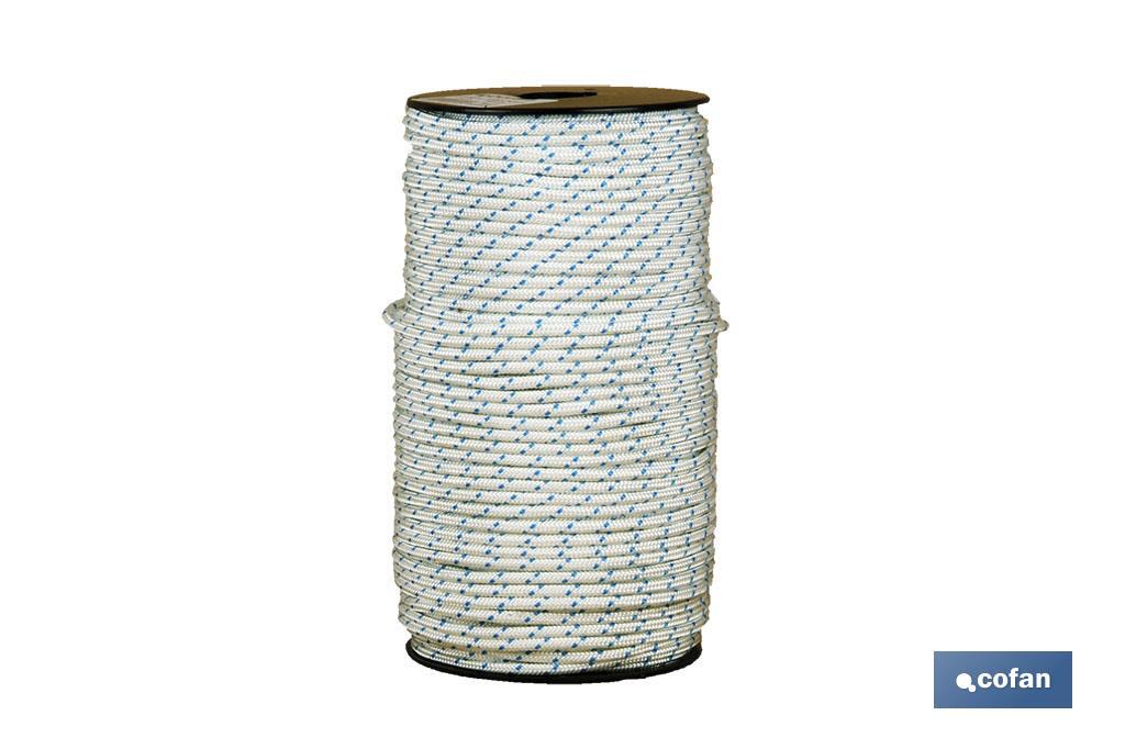 CARRETE CUERDA ESP. ARRANQUE 2.5 MM 100 MTS BCO (PACK: 1 UDS)