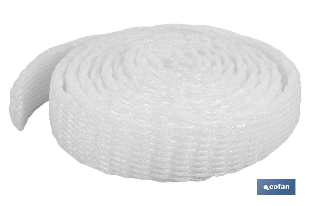 ROLLO MALLA TUBULAR ESPUMA ELASTICA 6/12cmx5mt (PACK: 1 UDS)