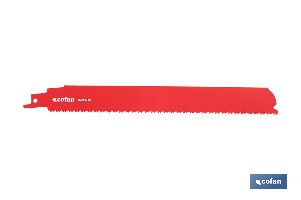 HOJA DE SIERRA DE SABLE (5PCS) BIMETAL 210X8-10  -  DEMOLICIÓN (PACK: 1 UDS)