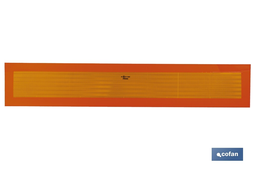 PLACA V-6 VEHICULOS LARGOS 1130X200MM. (PACK: 1 UDS)