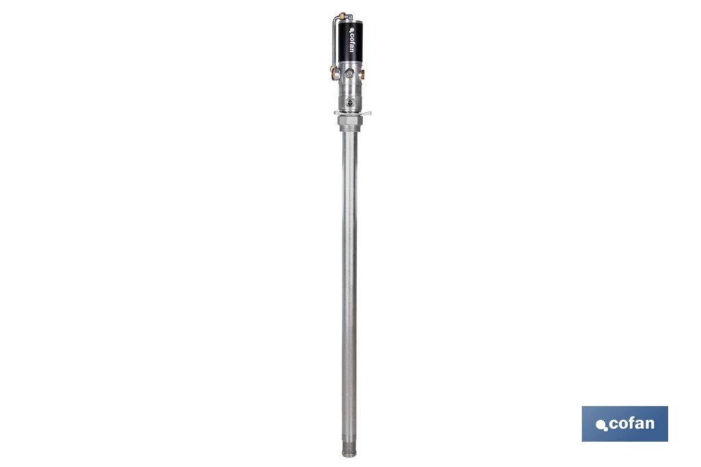 BOMBA NEUMÁTICA LUBRICANTE 14 LPM PARA BIDÓN DE 205 L (PACK: 1 UDS)