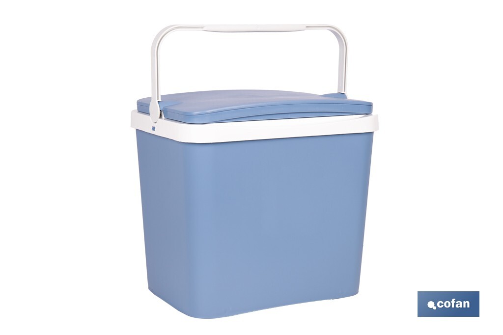 NEVERA RÍGIDA 24 L AZUL CLARO (PACK: 1 UDS)