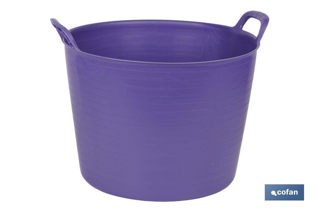 CAPAZO 42 L VIOLETA  48.5 X 45 X 38 CM (PACK: 6 UDS)