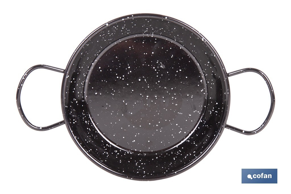 PAELLERA ACERO ESMALTADA Ø15cm (PACK: 1 UDS)