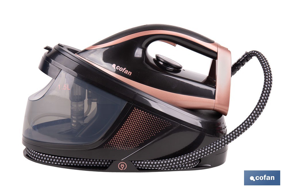 CENTRO DE PLANCHADO 3100 W DEPOSITO DE AGUA 1,5 L 8 BARES (PACK: 1 UDS)