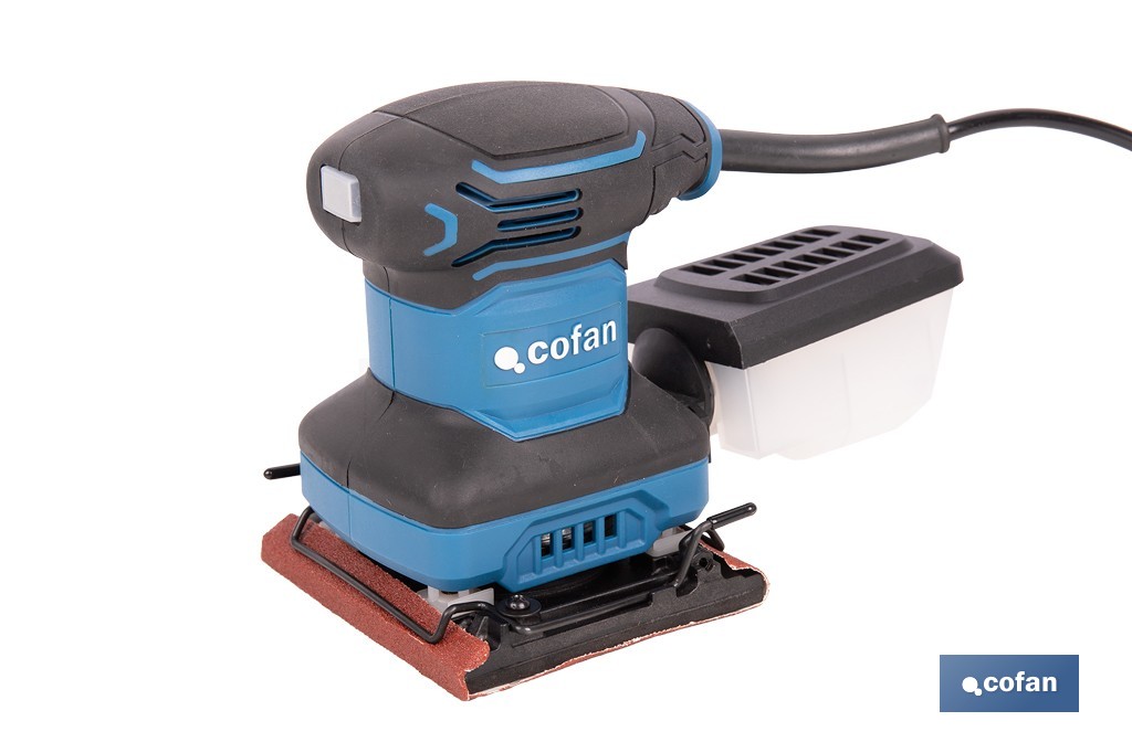 LIJADORA ORBITAL 200 W 14000 RPM 110 X 100 MM (PACK: 1 UDS)