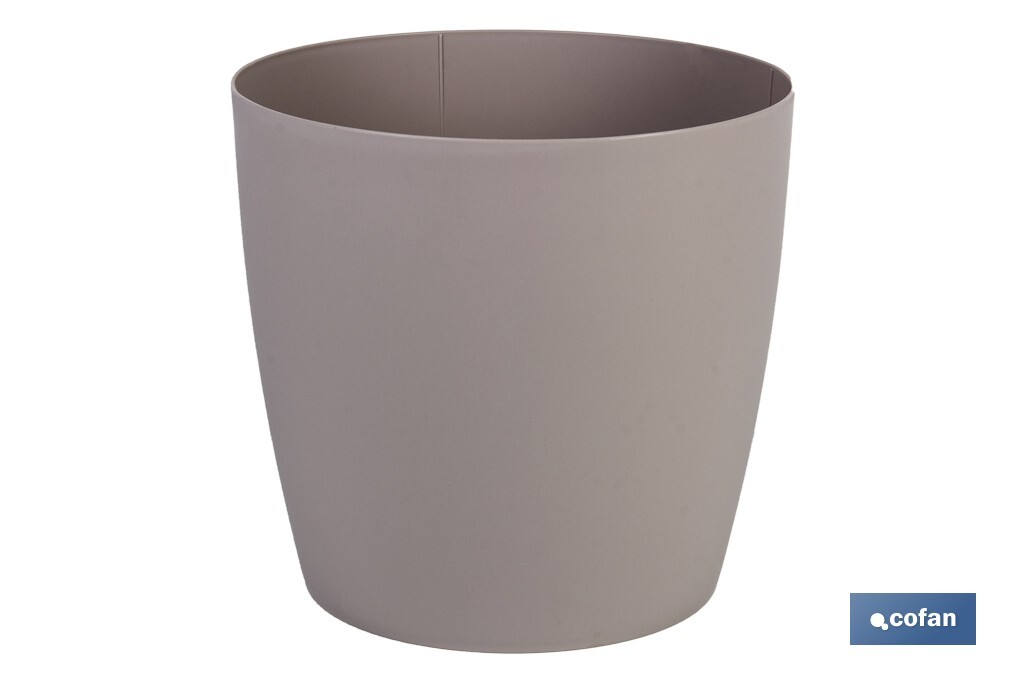 MACETA CAMELIA COLOR CREMA 35X33cm venta unitaria (PACK: 1 UDS)
