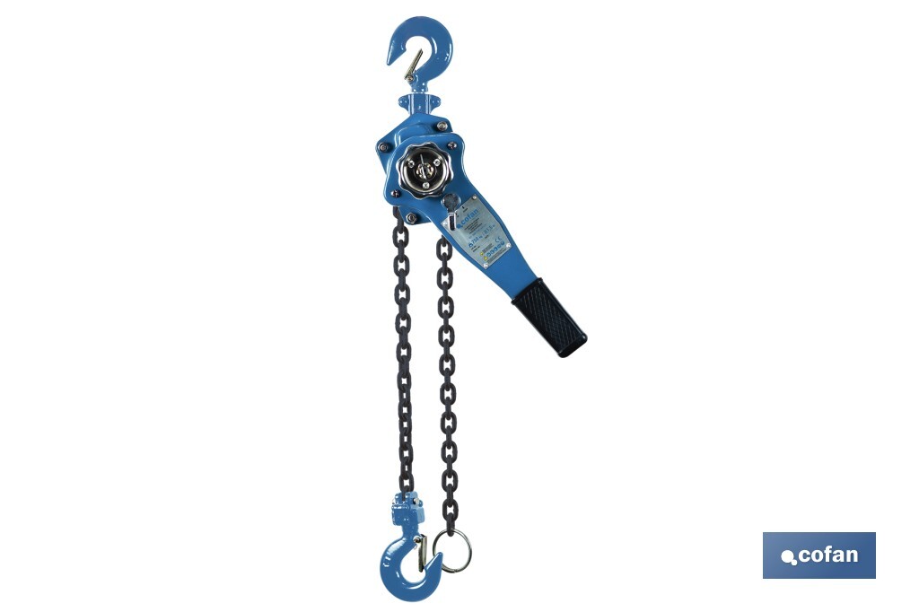 POLIPASTO DE PALANCA 3,0 T ELEVACIÓN 1,5 M