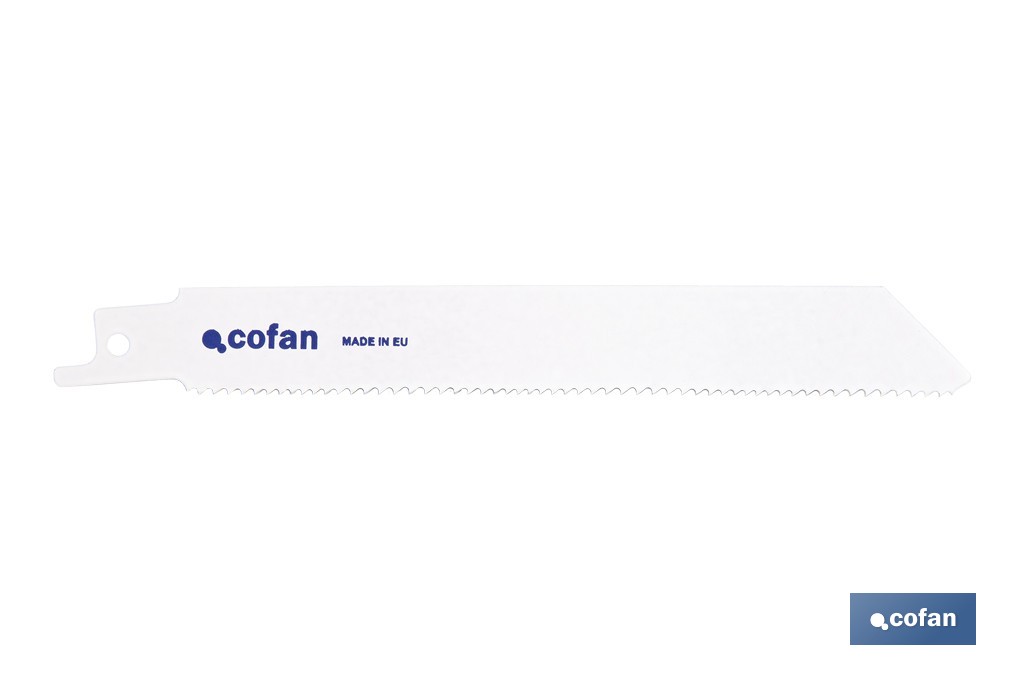 HOJA DE SIERRA DE SABLE (5PCS) BIMETAL 130X10-14  -  METAL