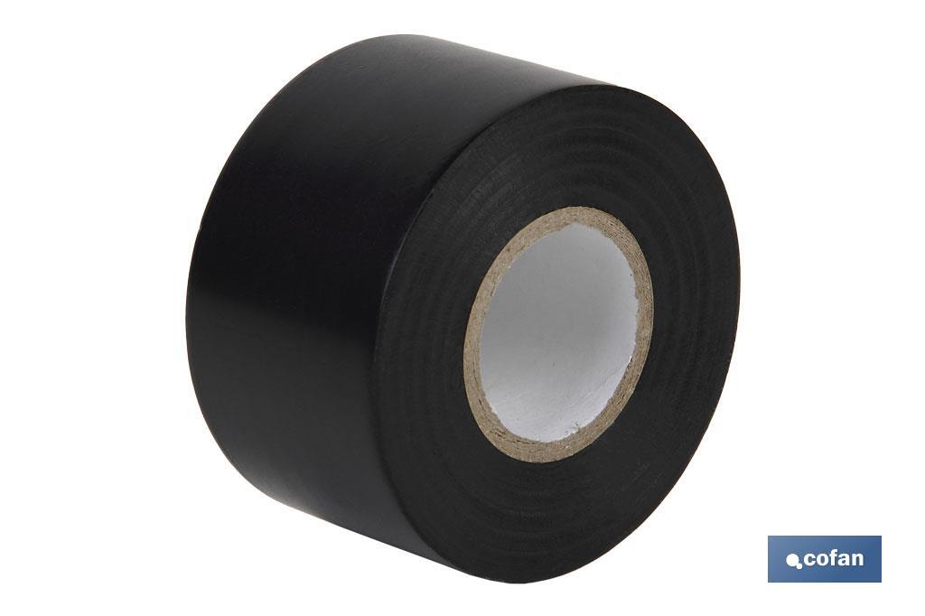 CINTA AISLANTE NEGRA DE 130 MICRAS 50 MM X 33 M (PACK: 1 UDS)