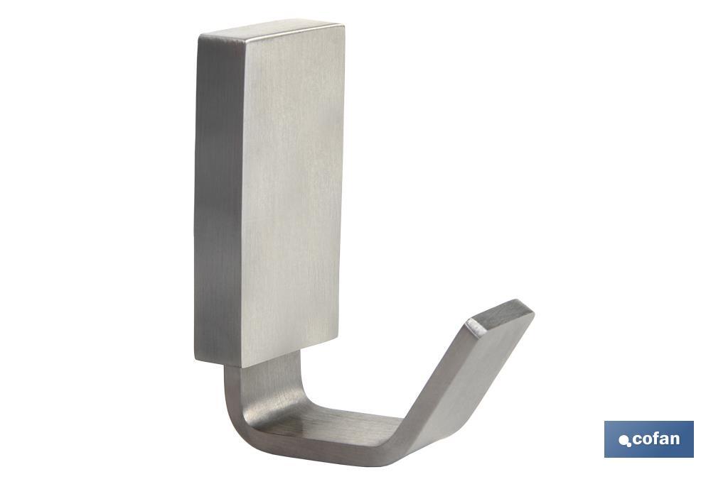 PERCHA GAMA MADEIRA INOX 304 SATIN