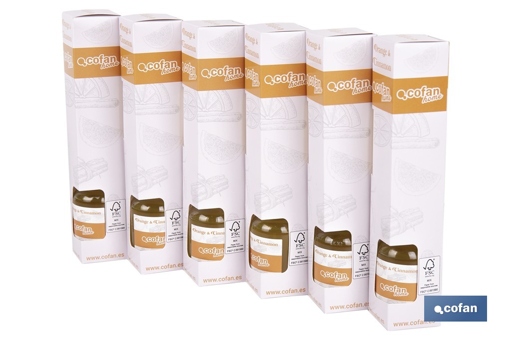 AMBIENTADOR DE VARILLAS ORANGE CINNAMON 50 ML