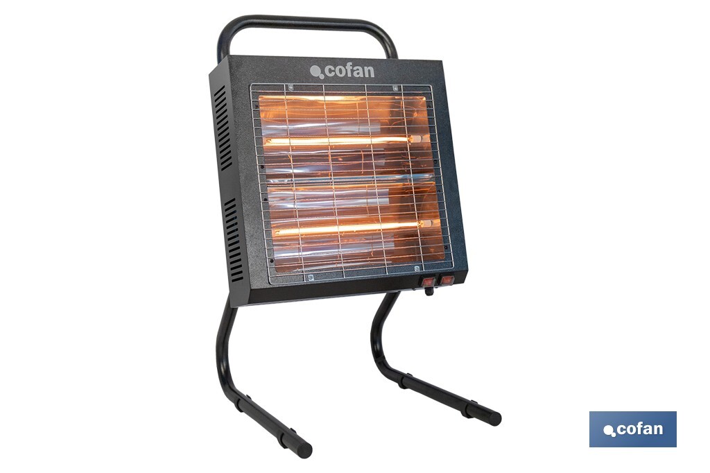 CALEFACTOR ONDA CORTA DE INFRARROJOS 1500/3000 W