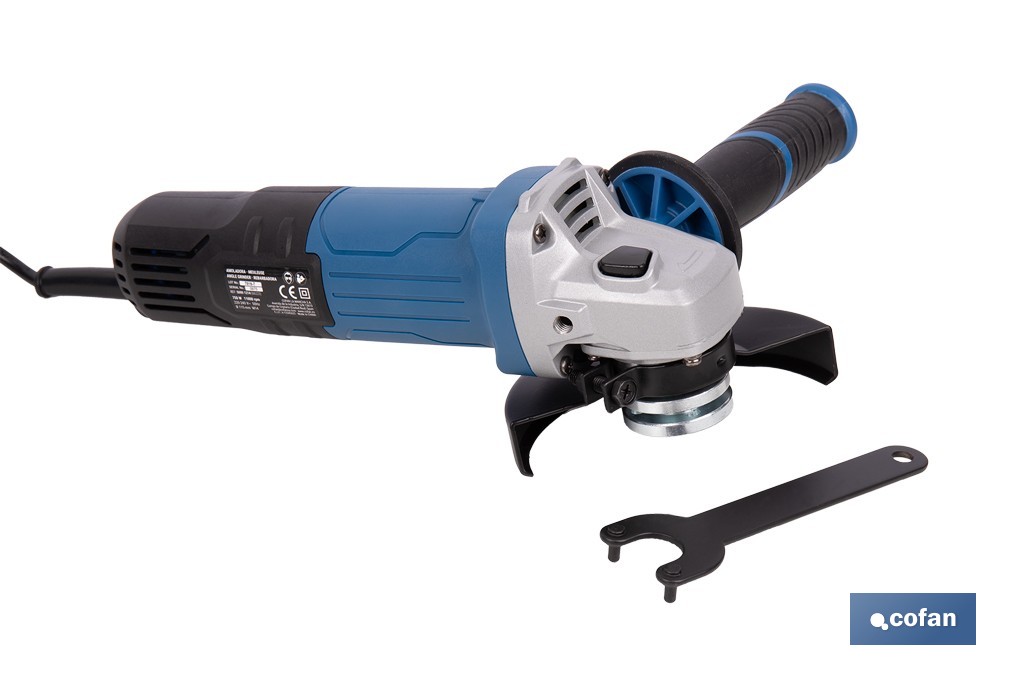 AMOLADORA 750 W 11000 RPM Ø115 MM