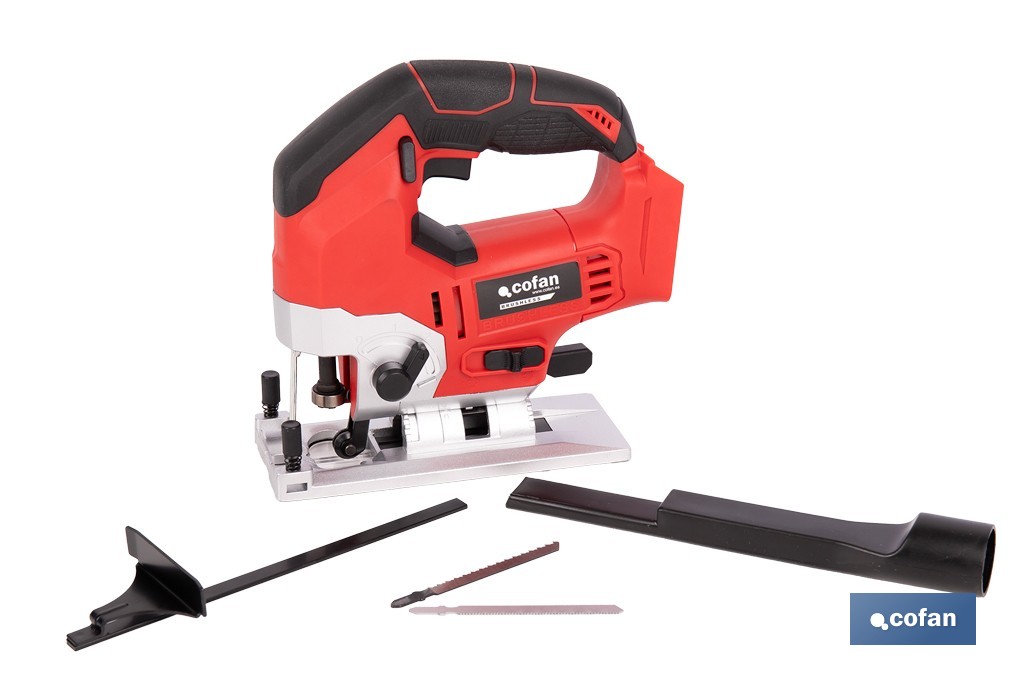 SIERRA DE CALAR A BATERÍA Li-ion 20 V 0-45° 0-3000 RPM SIN CARGADOR NI BATERÍA