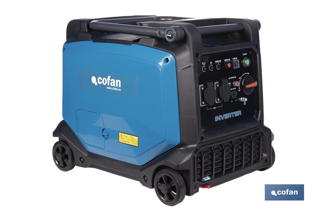 GENERADOR INVERTER MODELO DALLAS 223 CC 4,5 Kw 2 SALIDAS AC 1 DC