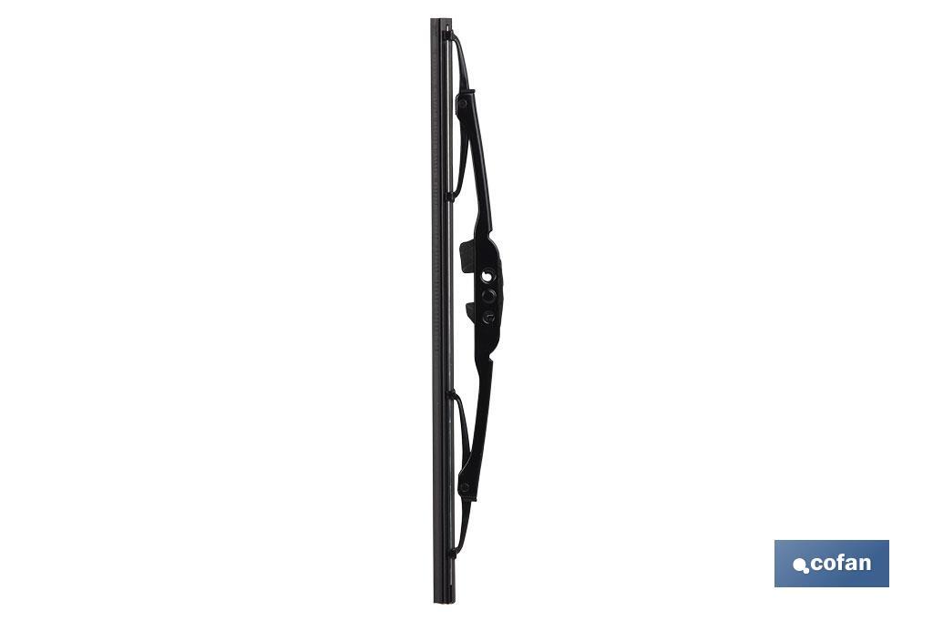 ESCOBILLA LIMPIAPARABRISAS METAL 11”, 28cm (PACK: 1 UDS)