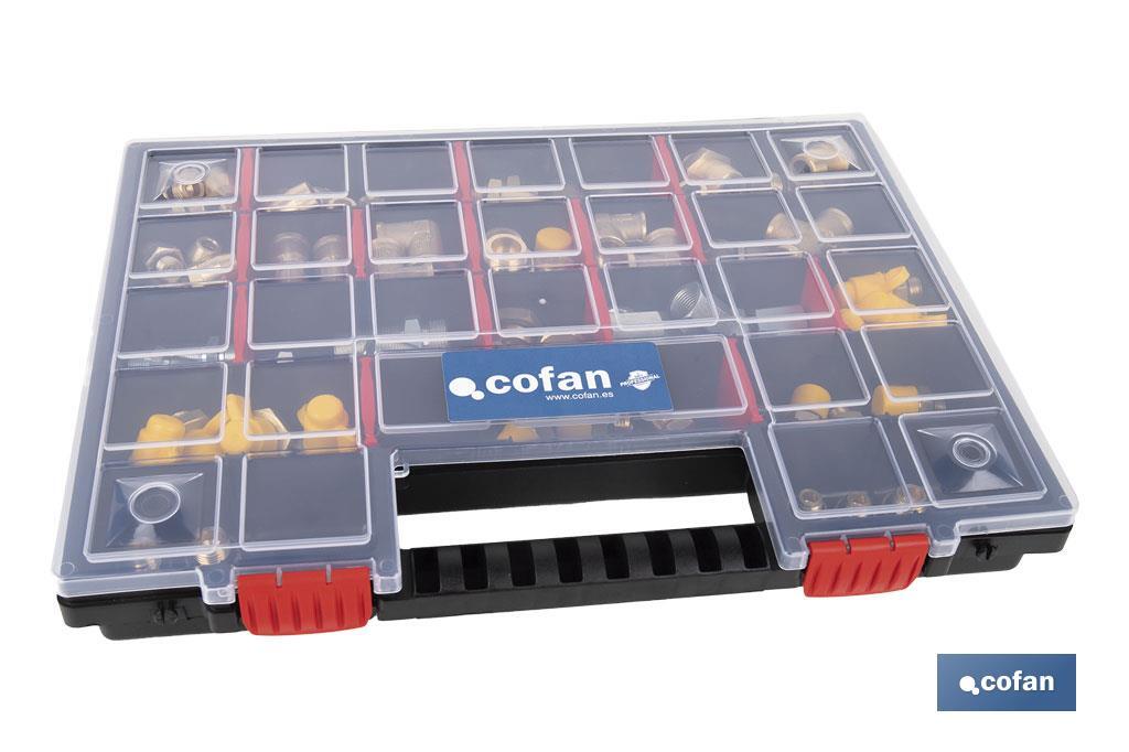 MALETIN RACORES METÁLICOS RAUFOSS 90 pcs (PACK: 1 UDS)