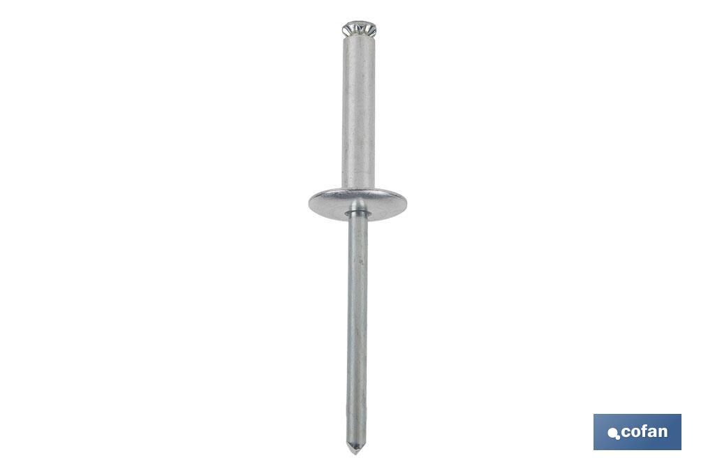 REMACHE FLOR ALA ANCHA 4 X 16 mm (PACK: 500 UDS)