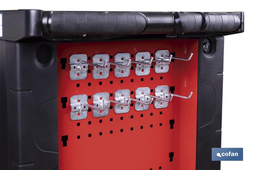 PACK 10 GANCHOS PARA CARRO DE HERRAMIENTAS (PACK: 1 UDS)