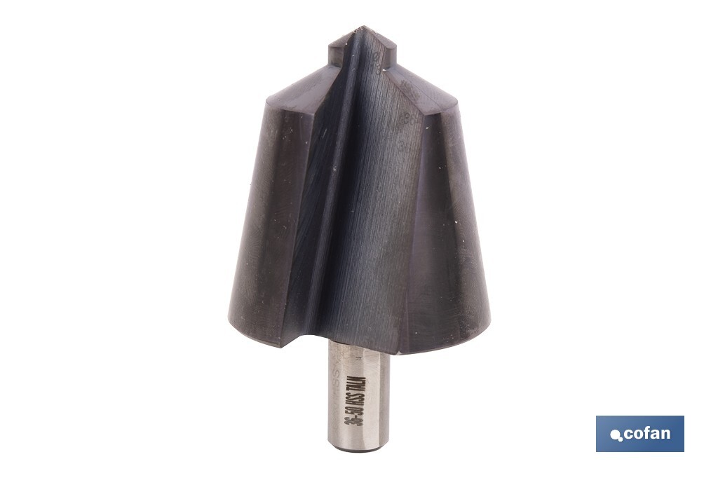 BROCA ESCALONADA TIALN-TALAD. 36 - 50 (PACK: 1 UDS)