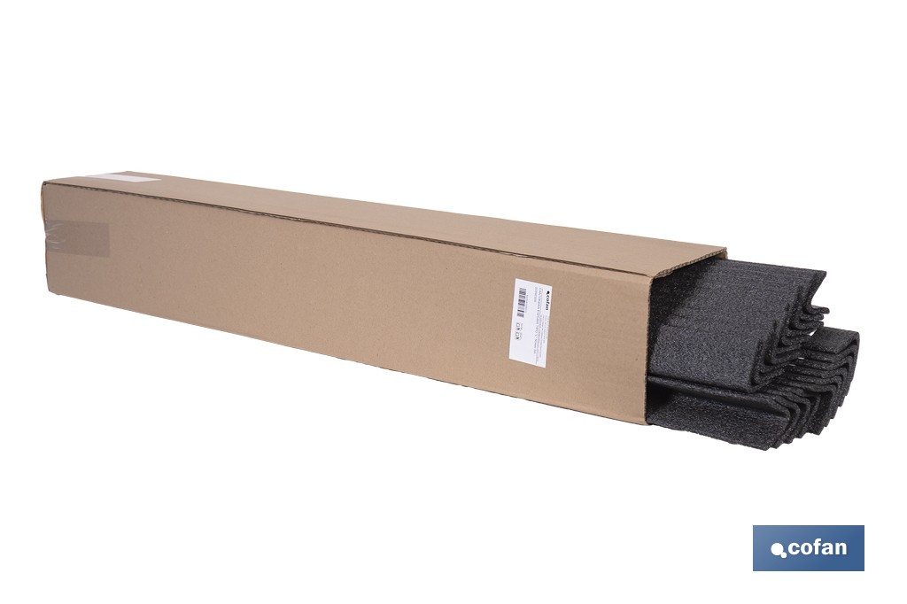 CANTONERA ESPUMA TIPO L 50 MM 1 M venta unitaria (PACK: 1 UDS)