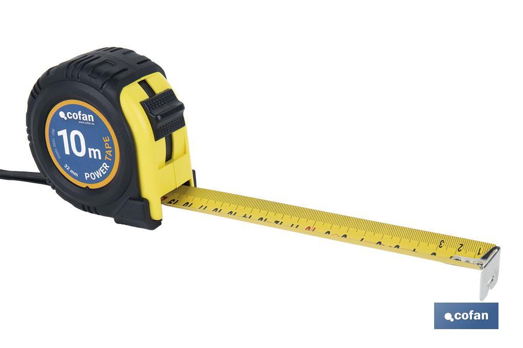 FLEXÓMETRO PROTEC. GOMA 32 MM X 10 M (PACK: 1 UDS)