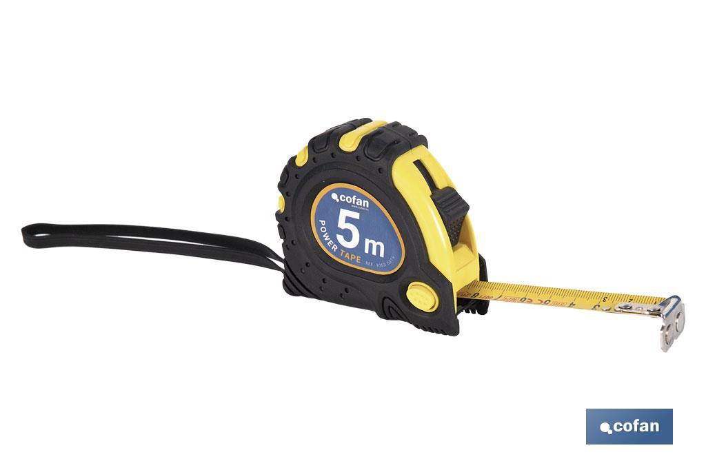 FLEXÓMETRO MAGNÉTICO 19 MM X 5 M (PACK: 1 UDS)