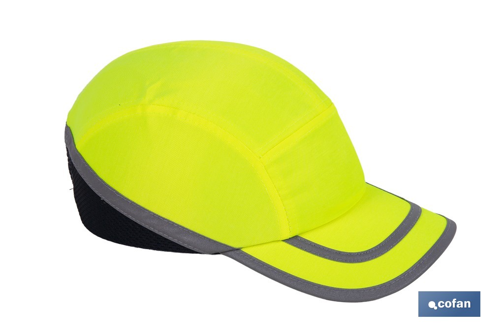 GORRA SPORT SEGURIDAD AMARILLO FLÚOR (PACK: 1 UDS)