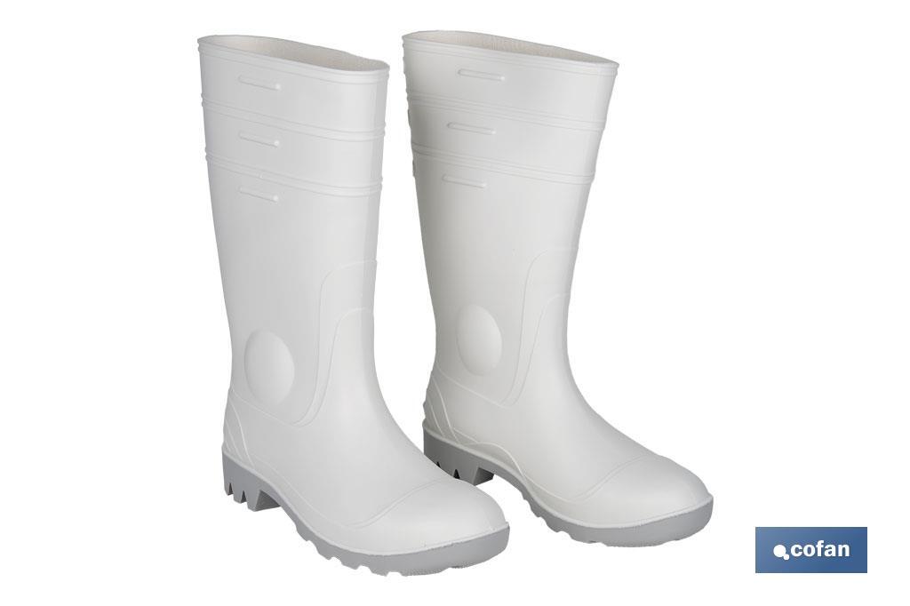 BOTA AGUA ALTA SEGUR. S-4 BLANCA T-43 (PACK: 1 UDS)