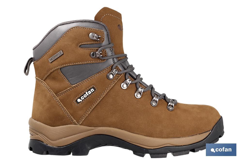 BOTA DE MONTAÑA NOBUCK MARRÓN MODELO TIBET TALLA 37 (PACK: 1 UDS)