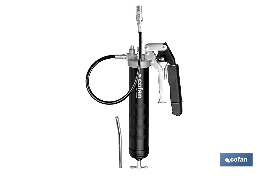 BOMBA DE ENGRASE DUAL PALANCA Y PISTOLA 400 G (PACK: 1 UDS)